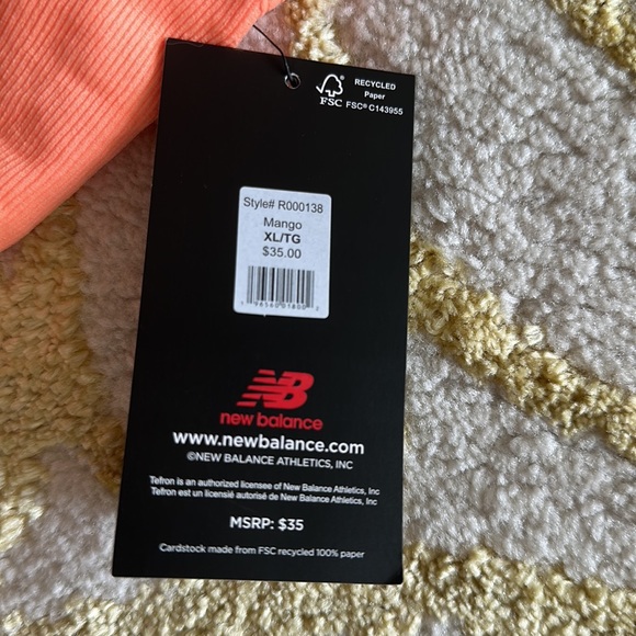 New Balance Medium Impact Sports Bra - Picture 7 of 7